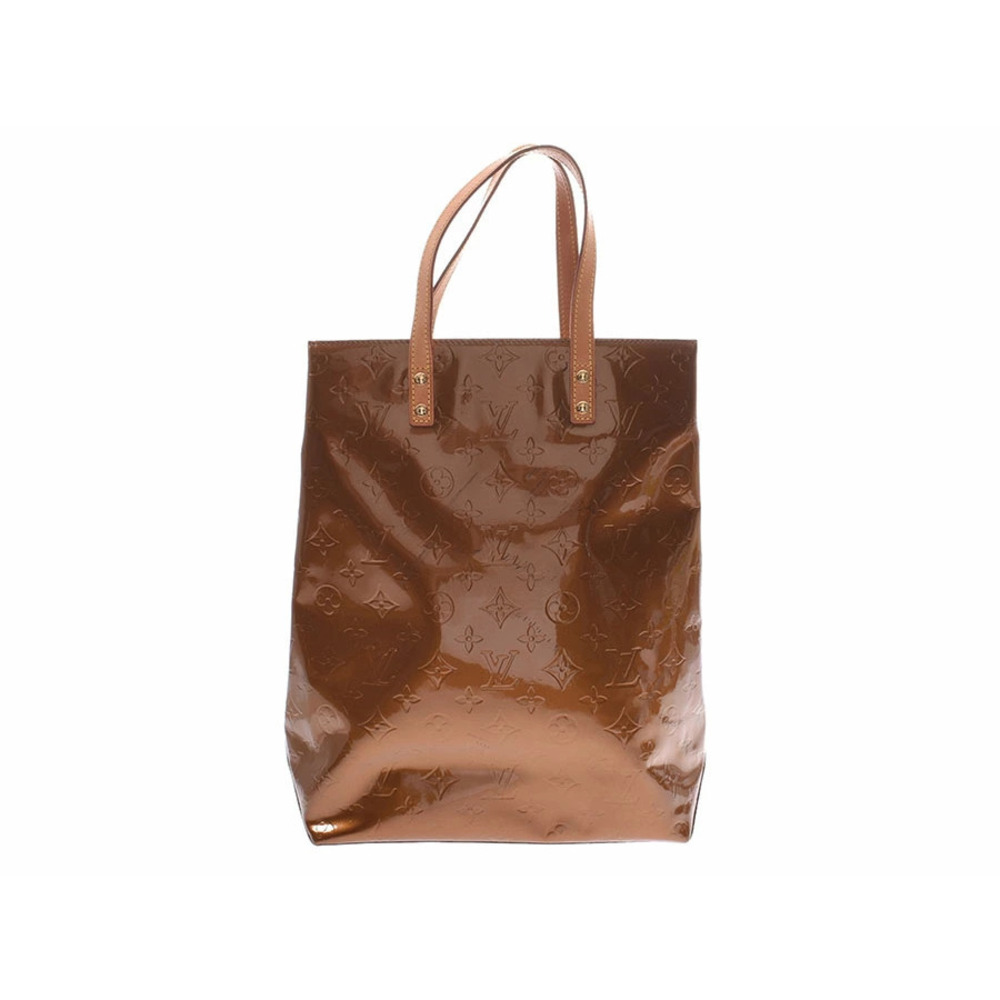Louis Vuitton Vernis Lead Bron White Tote Bag
